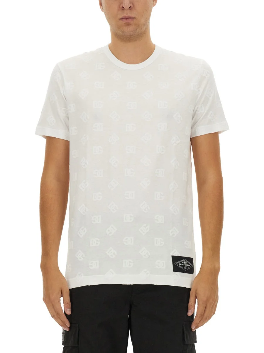 Dolce & Gabbana Men Cotton T-Shirt - 1