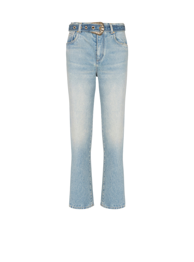 Classic belted jeans 1