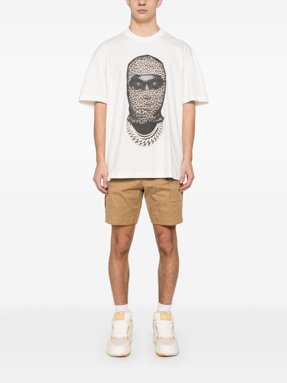 twill cargo shorts - 2