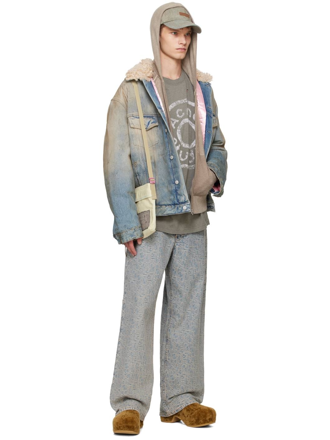 Taupe Raglan Sleeve Hoodie - 5