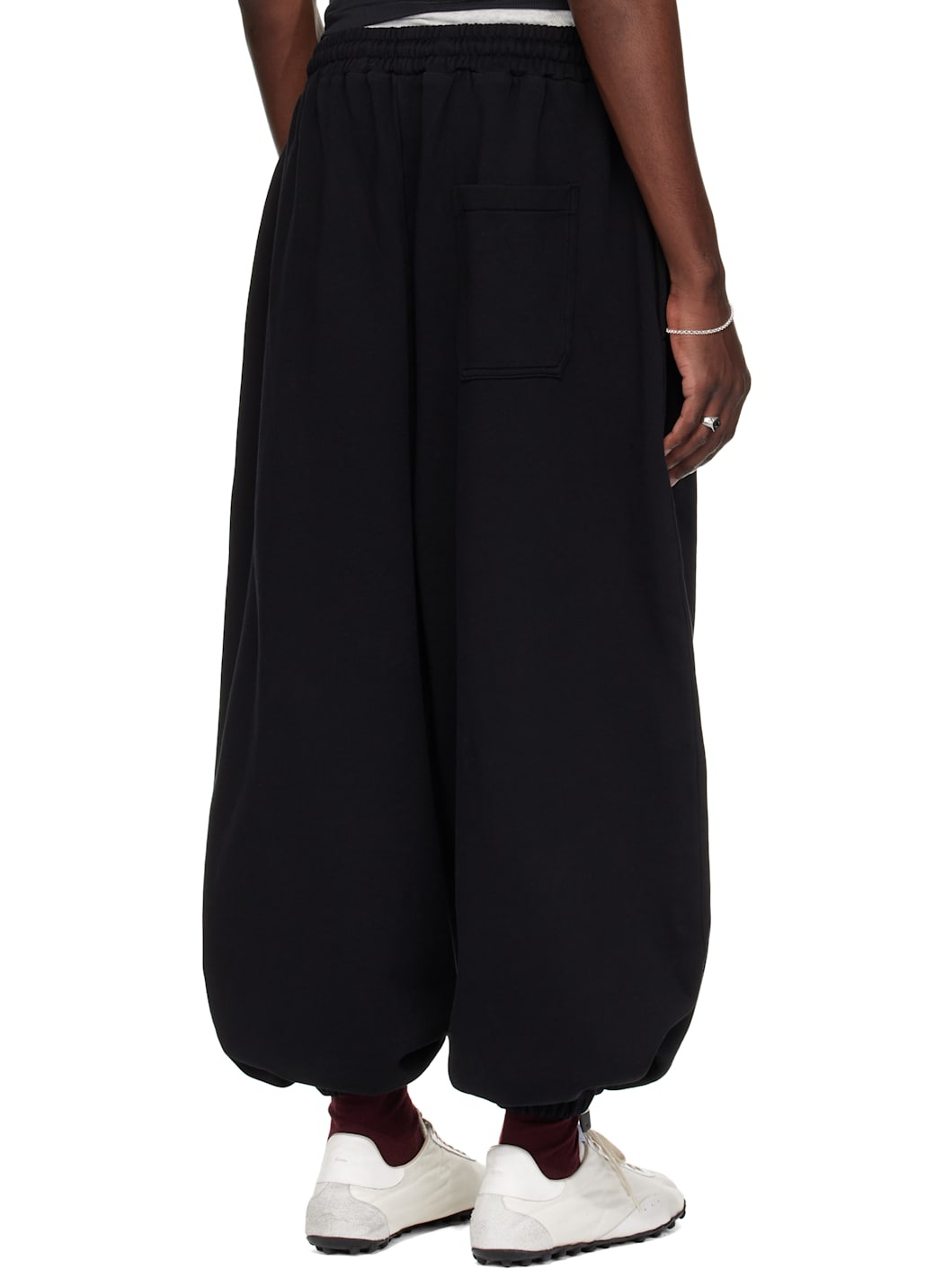Black Baggy Bontan Sweatpants - 3