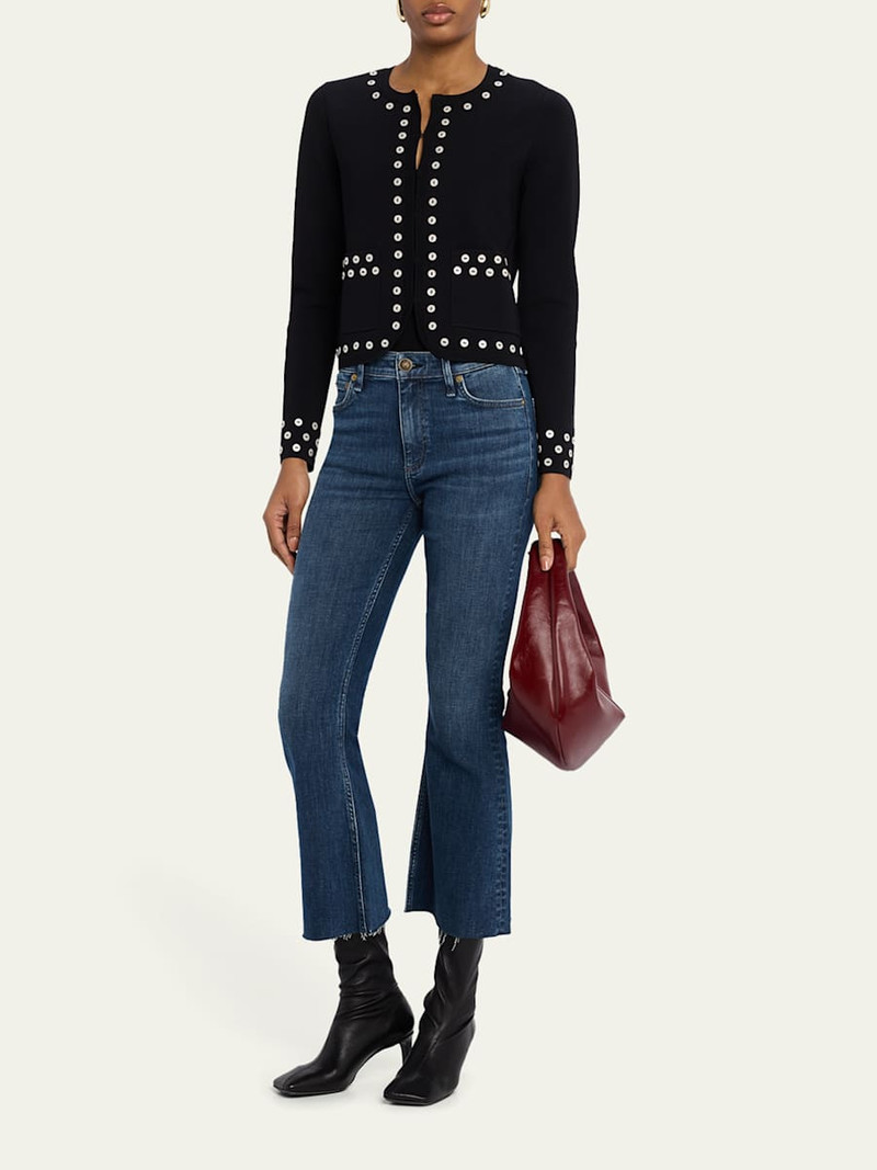 rag & bone Flexi Dahlia Mid-Rise Flare Jeans outlook