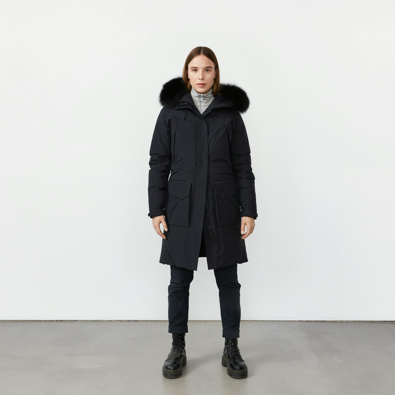 66°NORTH Drangajökull GORE-TEX® Down parka with fur outlook