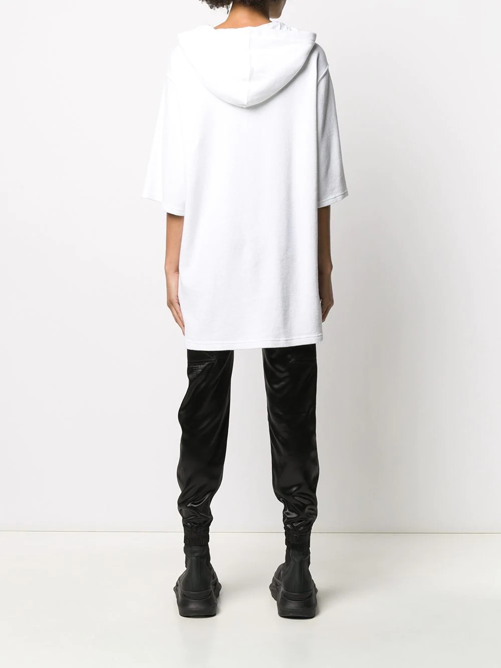 oversized drawstring hoodie - 4