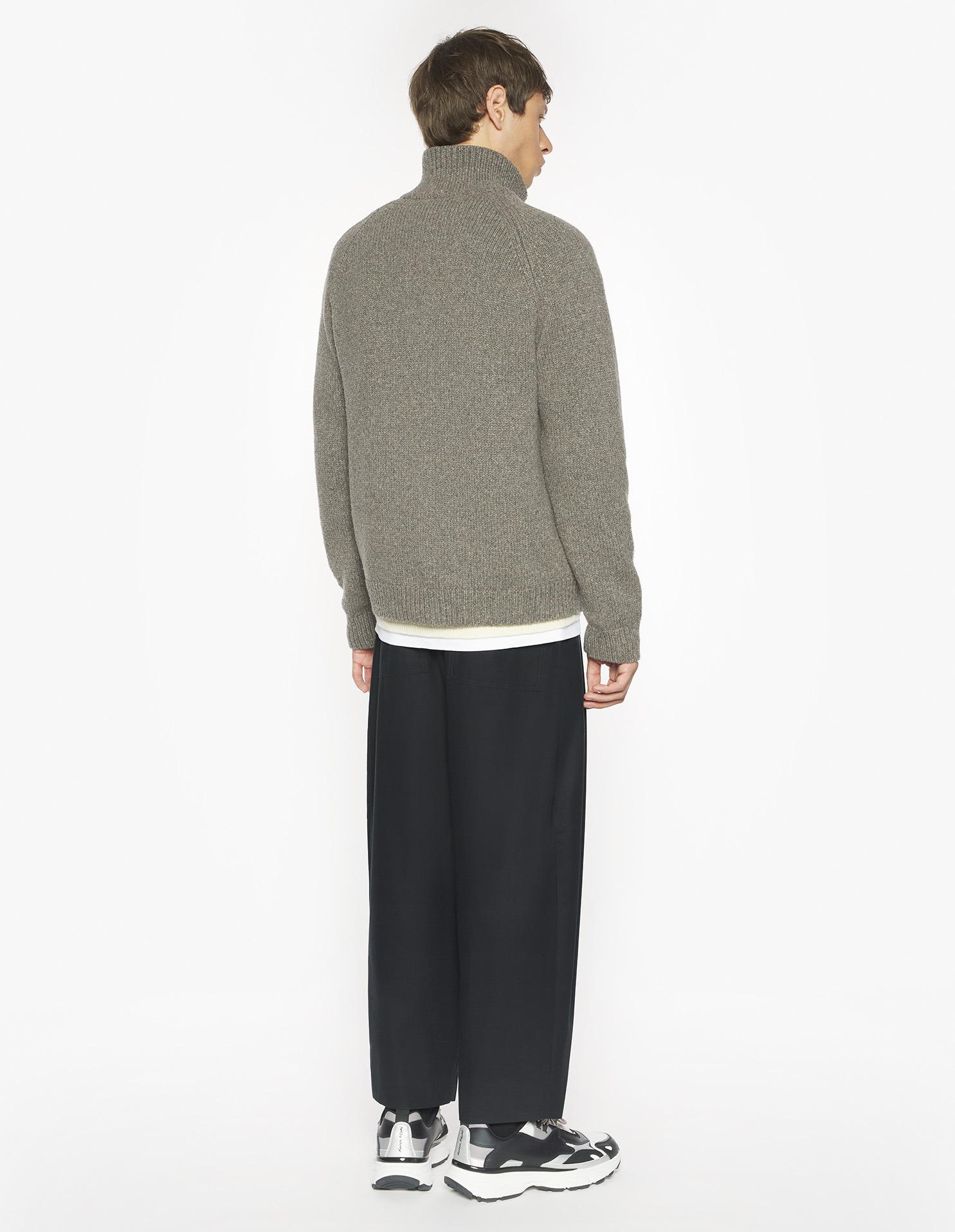 COLLEGE KNITTED WOOL JACKET - 6