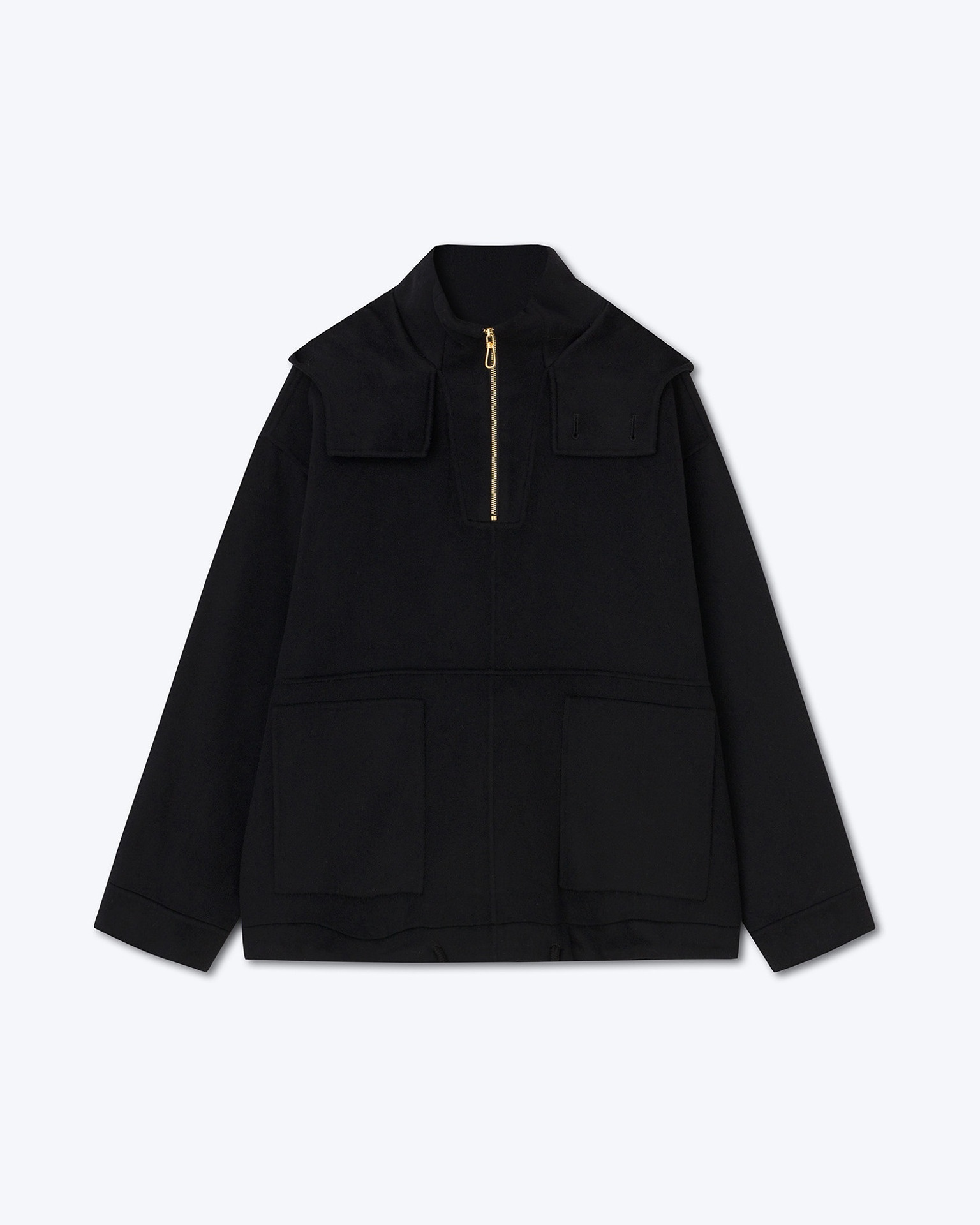 ALMOS - Hooded jacket - Black - 1