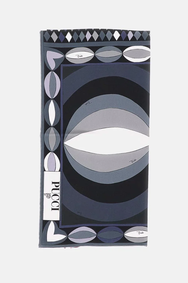 Emilio Pucci Women Square Silk Twill Scarf - 1