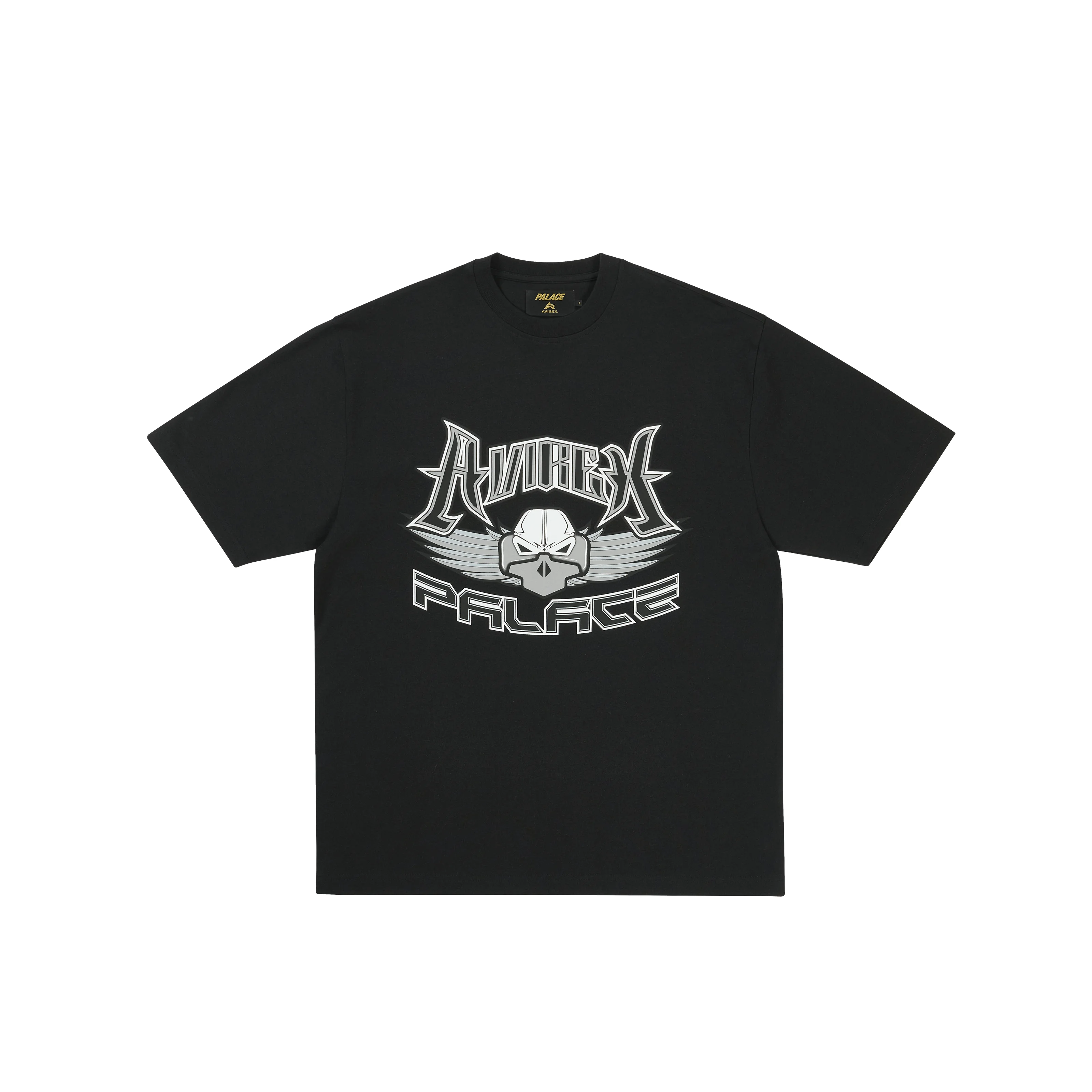PALACE AVIREX T-SHIRT BLACK - 1