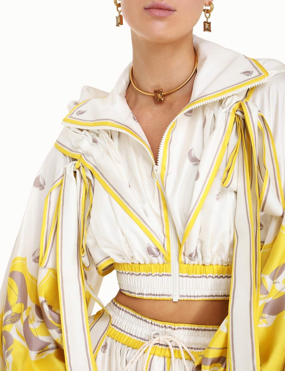 HIGH TIDE CROP JACKET - 6