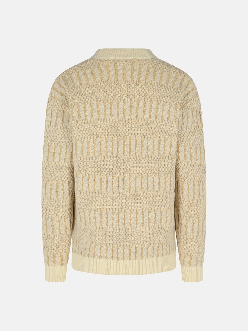 Drôle de Monsieur CREAM MERINO WOOL CARDIGAN outlook