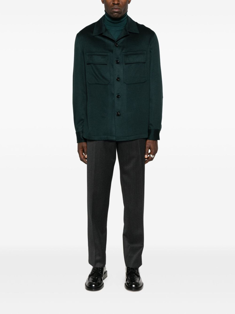 ZEGNA pleated-front pants outlook