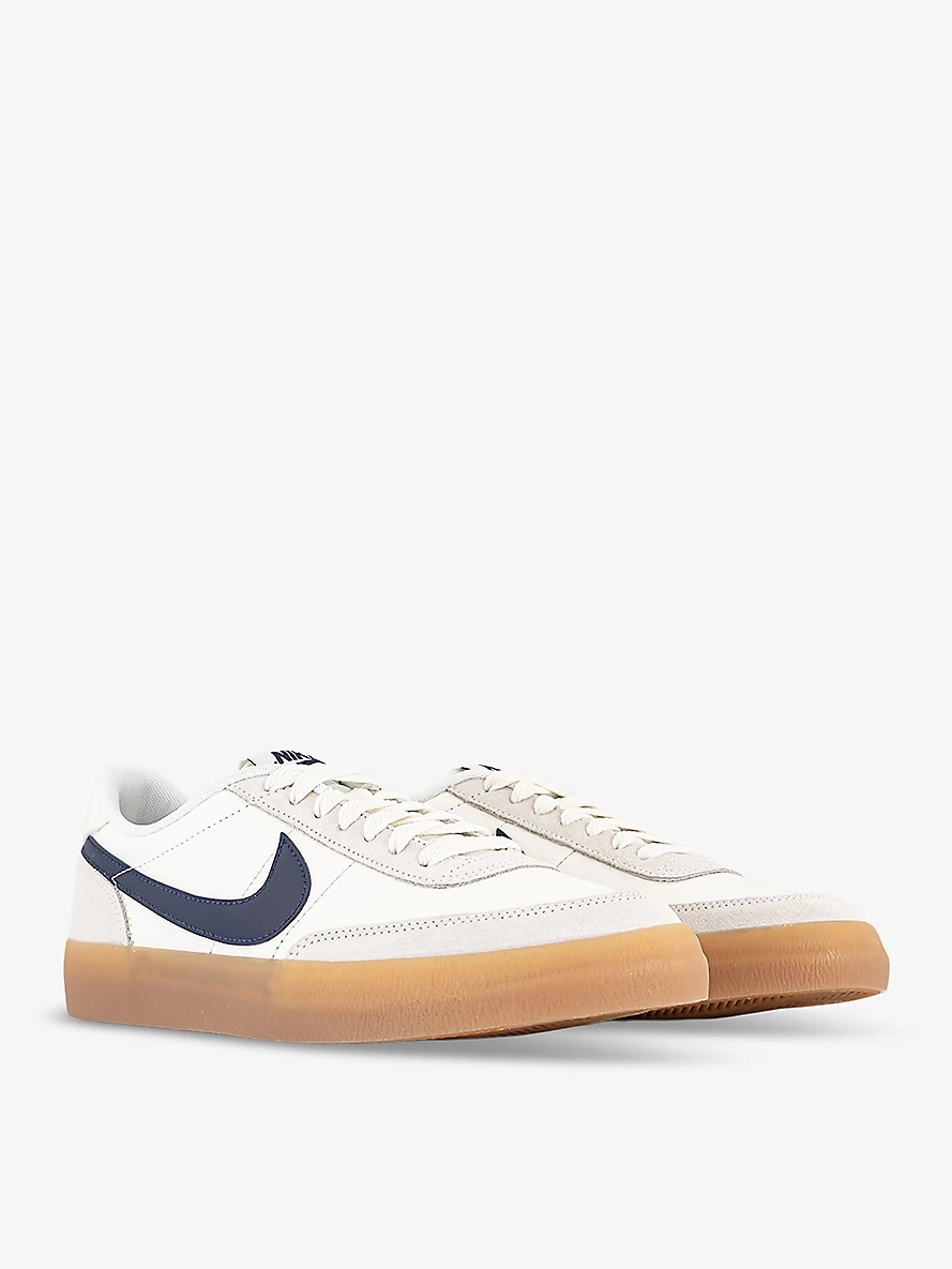 Killshot brand-embellished suede and mesh low-top trainers - 3