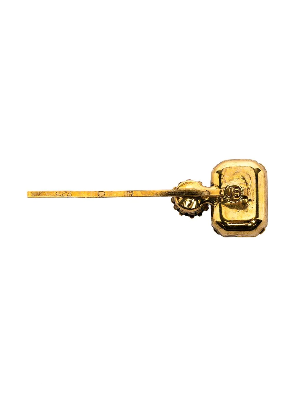 crystal-embellished hair pin - 2