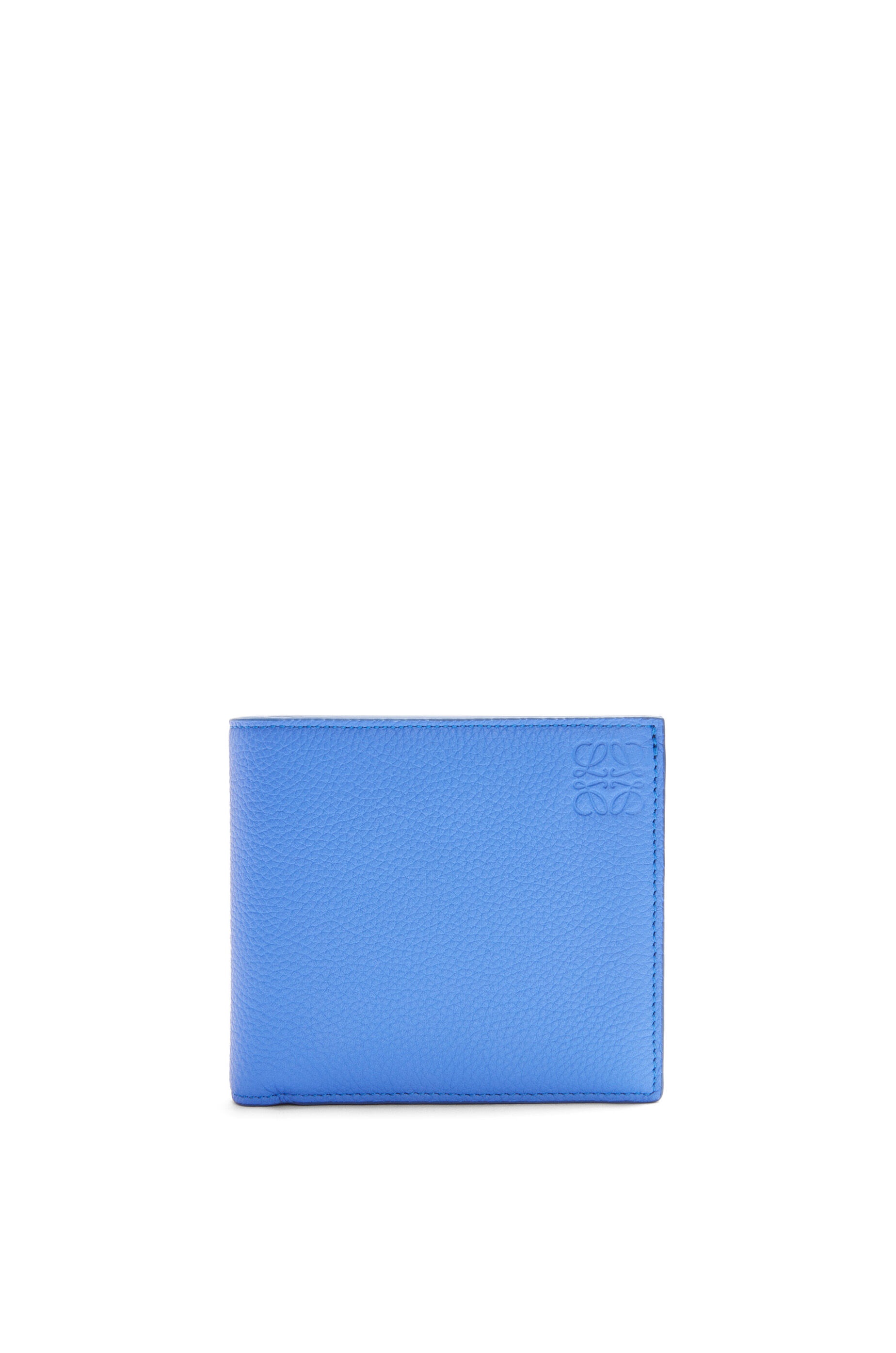 Bifold coin wallet in soft grained calfskin - 1