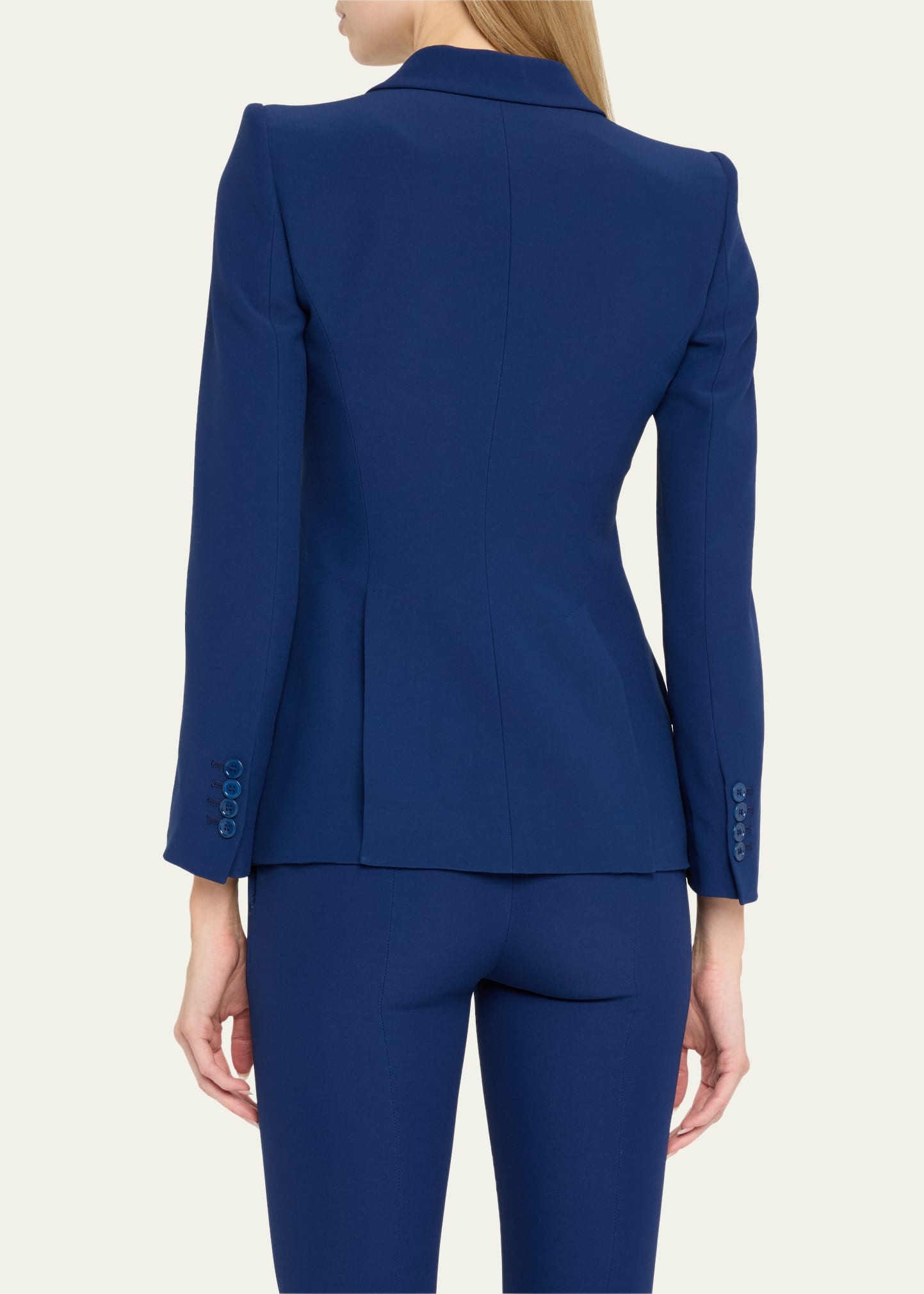 Single-Breasted Blazer Jacket - 3