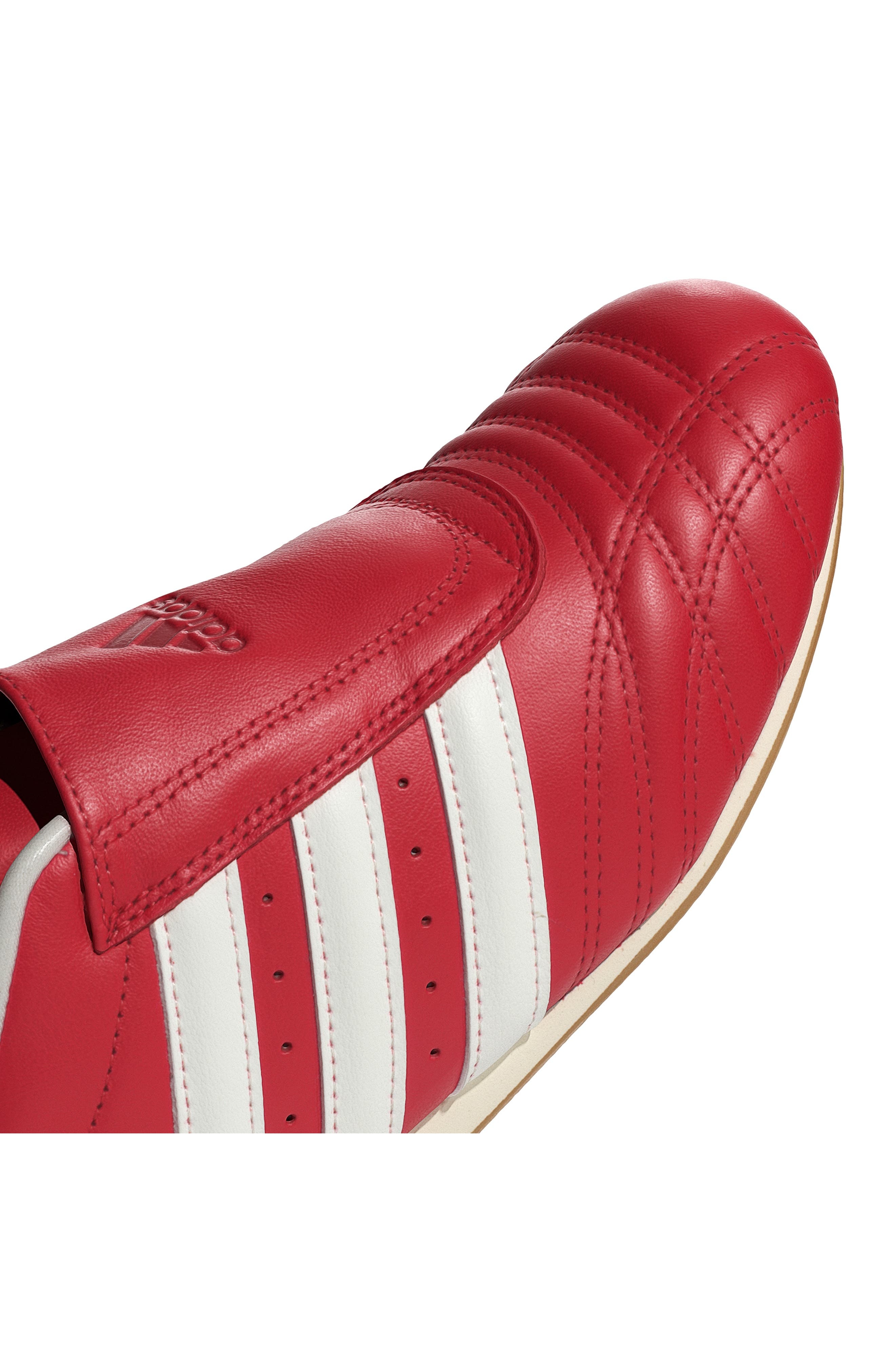 adidas Taekwondo Shoe in Off White/Better Scarlet/Gum at Nordstrom - 7
