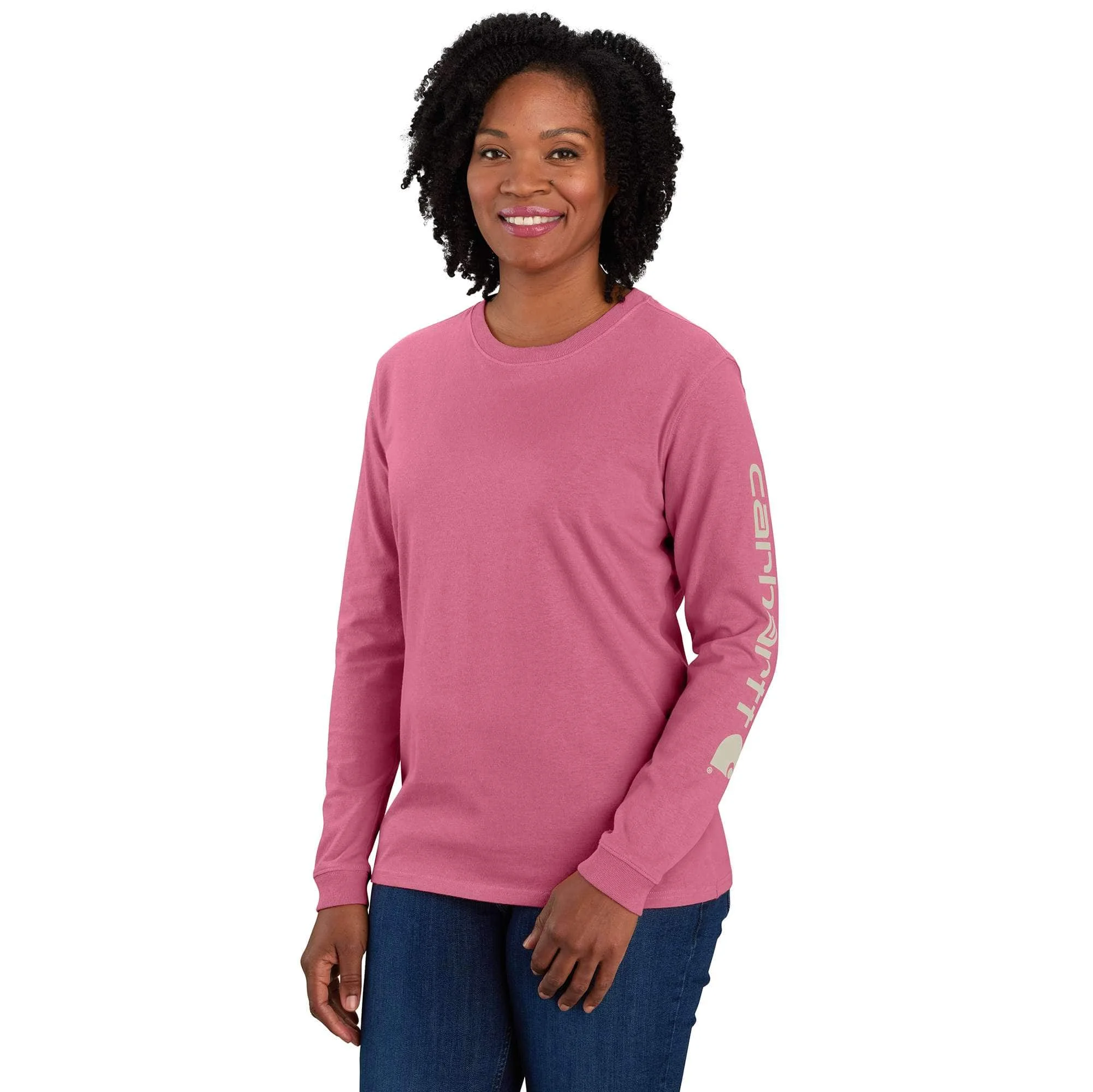 Women's Dearborn Loose LS Logo T-Shirt - 1