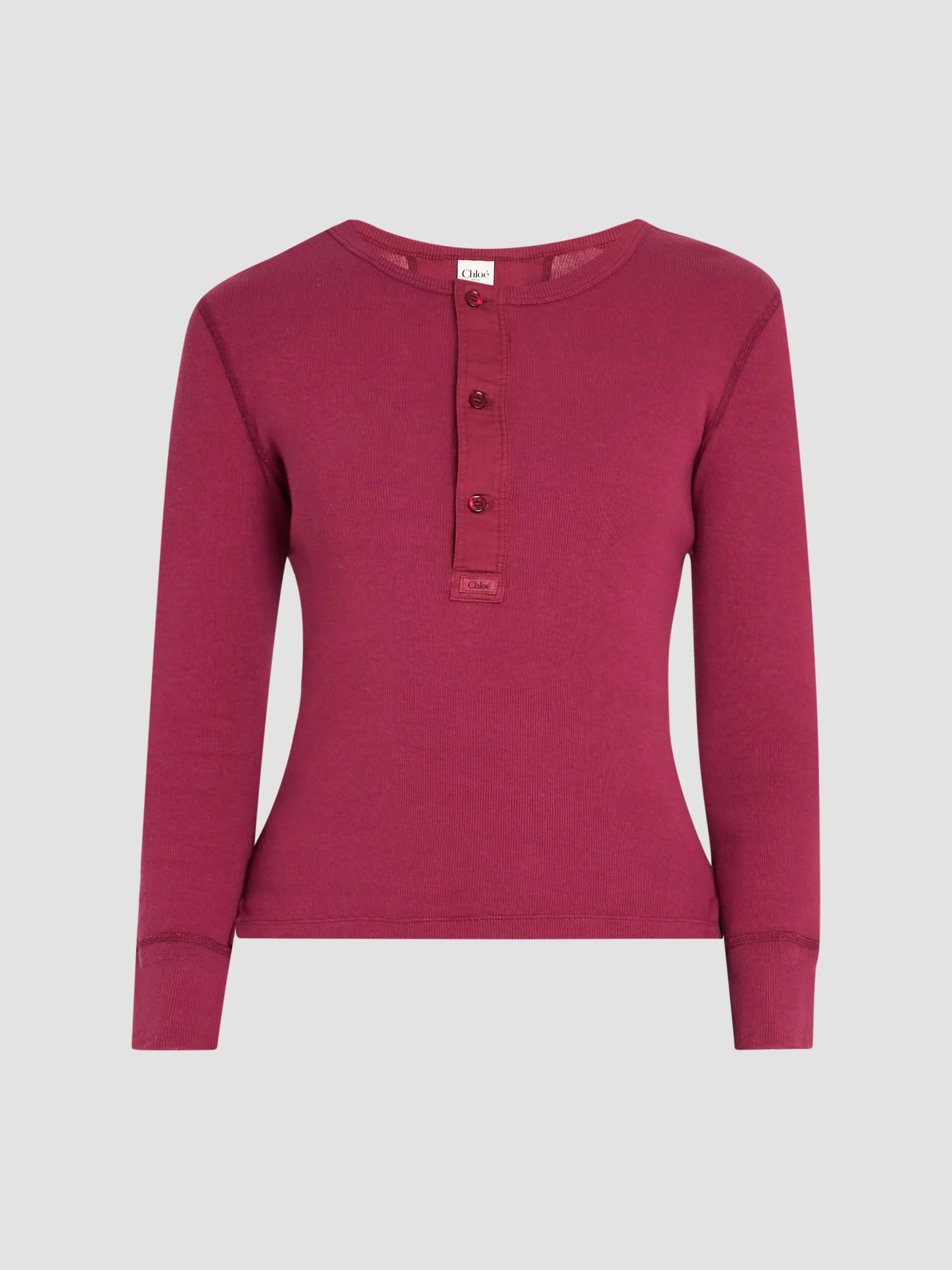 Women's Cotton Jersey Top - Boyish Pink - 1