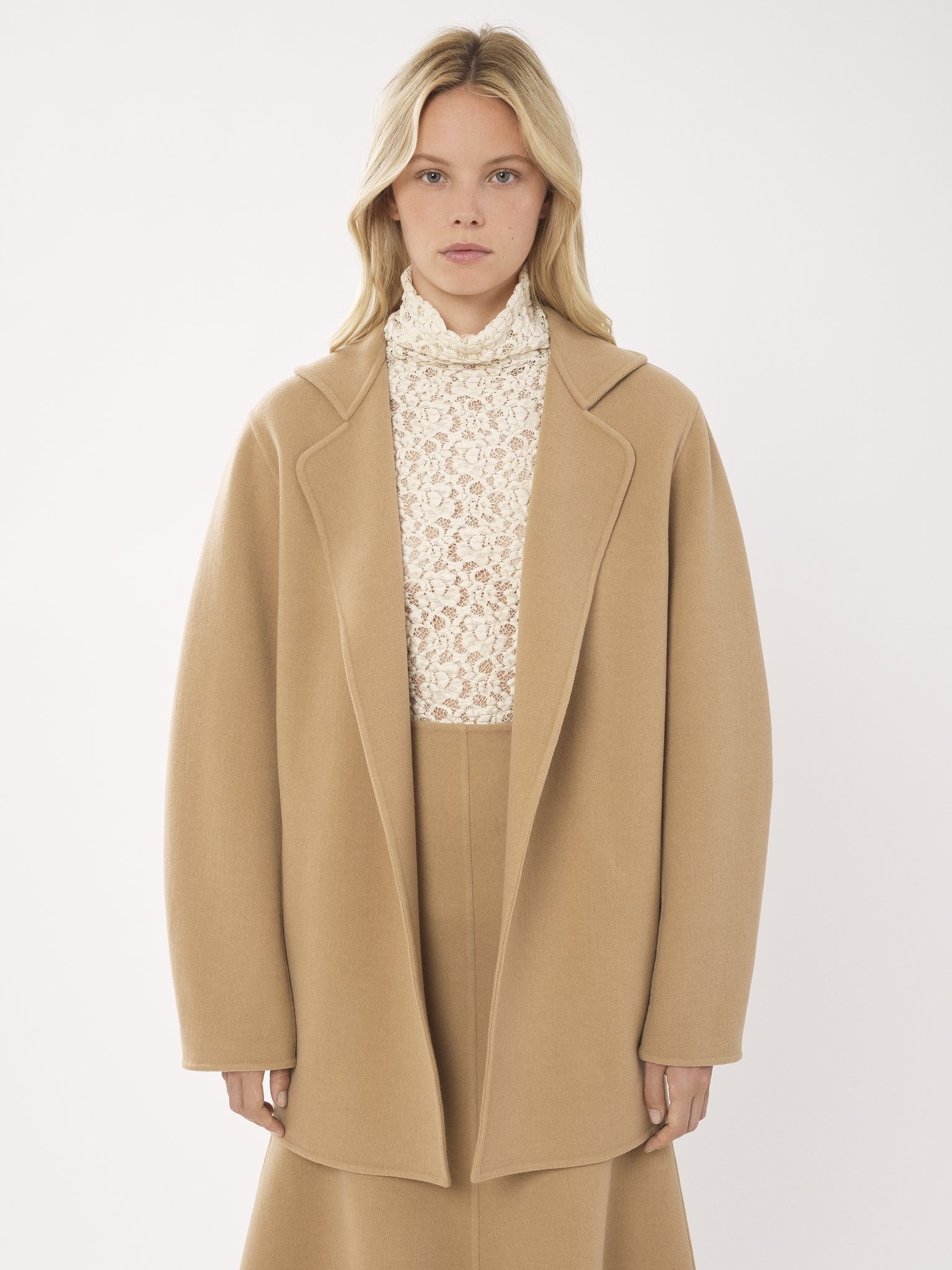 SHORT BELTED COAT - 6