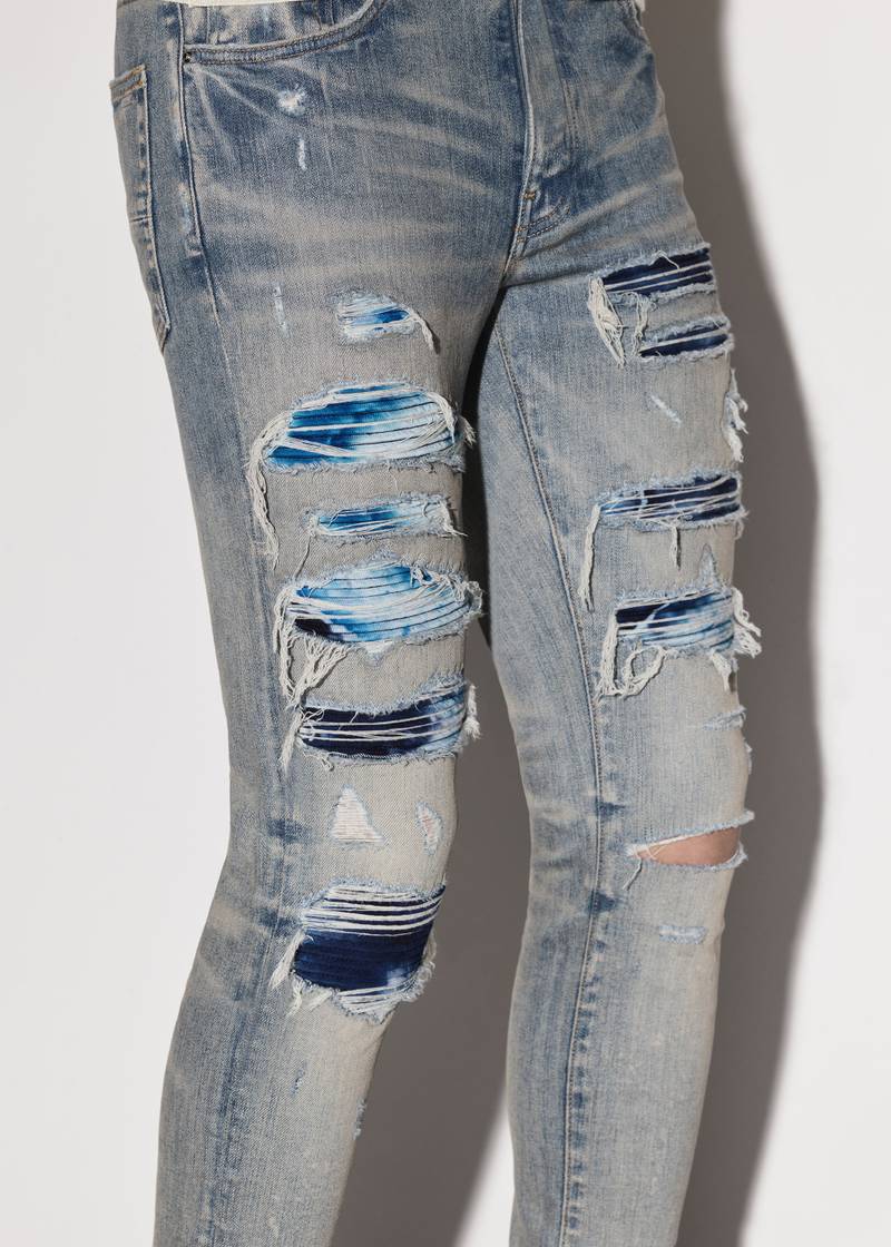 TIE DYE BANDANA THRASHER JEAN 5