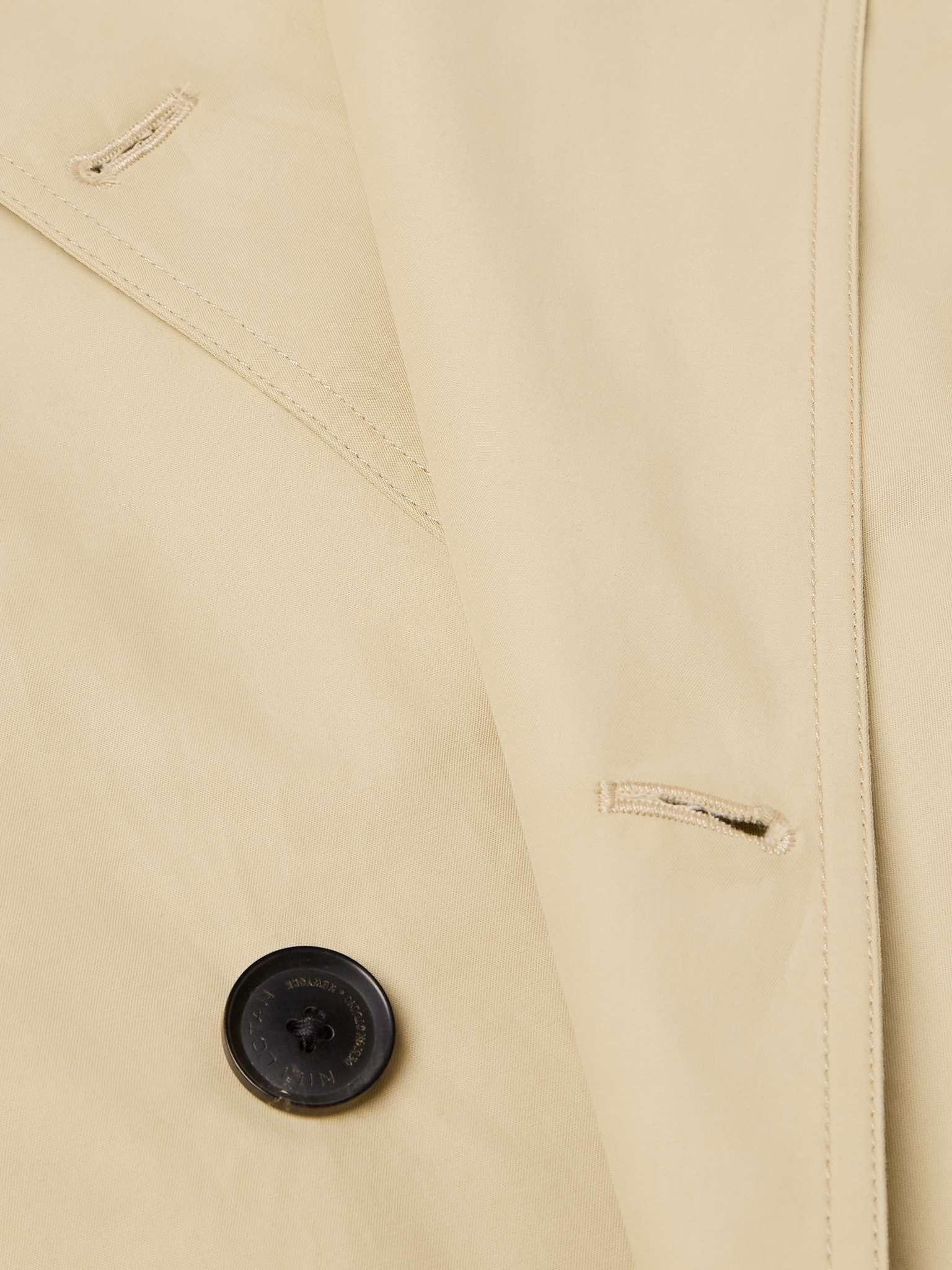 Kieran Double-Breasted Cotton-Blend Coat - 5