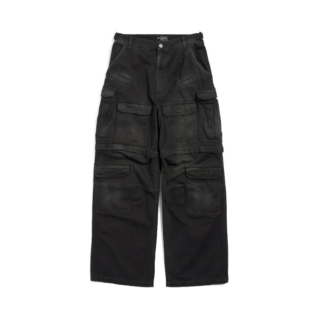 Men's Cargo Pants in Black - 1
