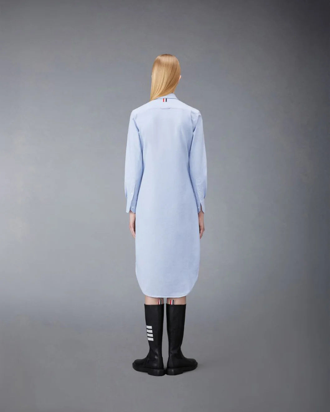 OXFORD STRIPE SHIRTDRESS - 4