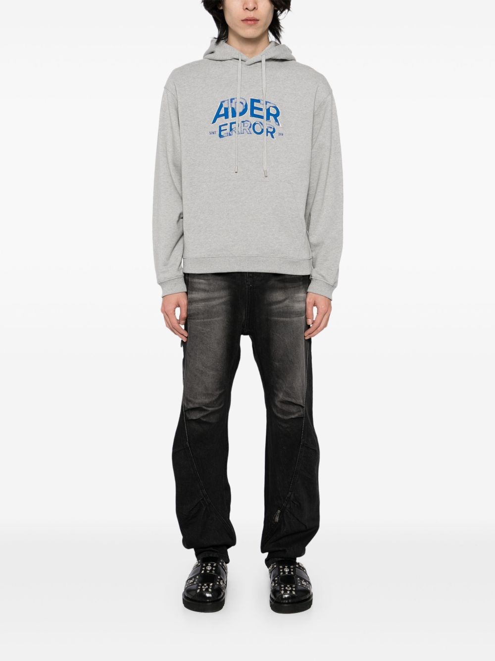 ADER error logo-embroidered hoodie | REVERSIBLE