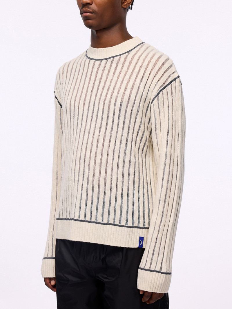 Translucent Knit Bone 6