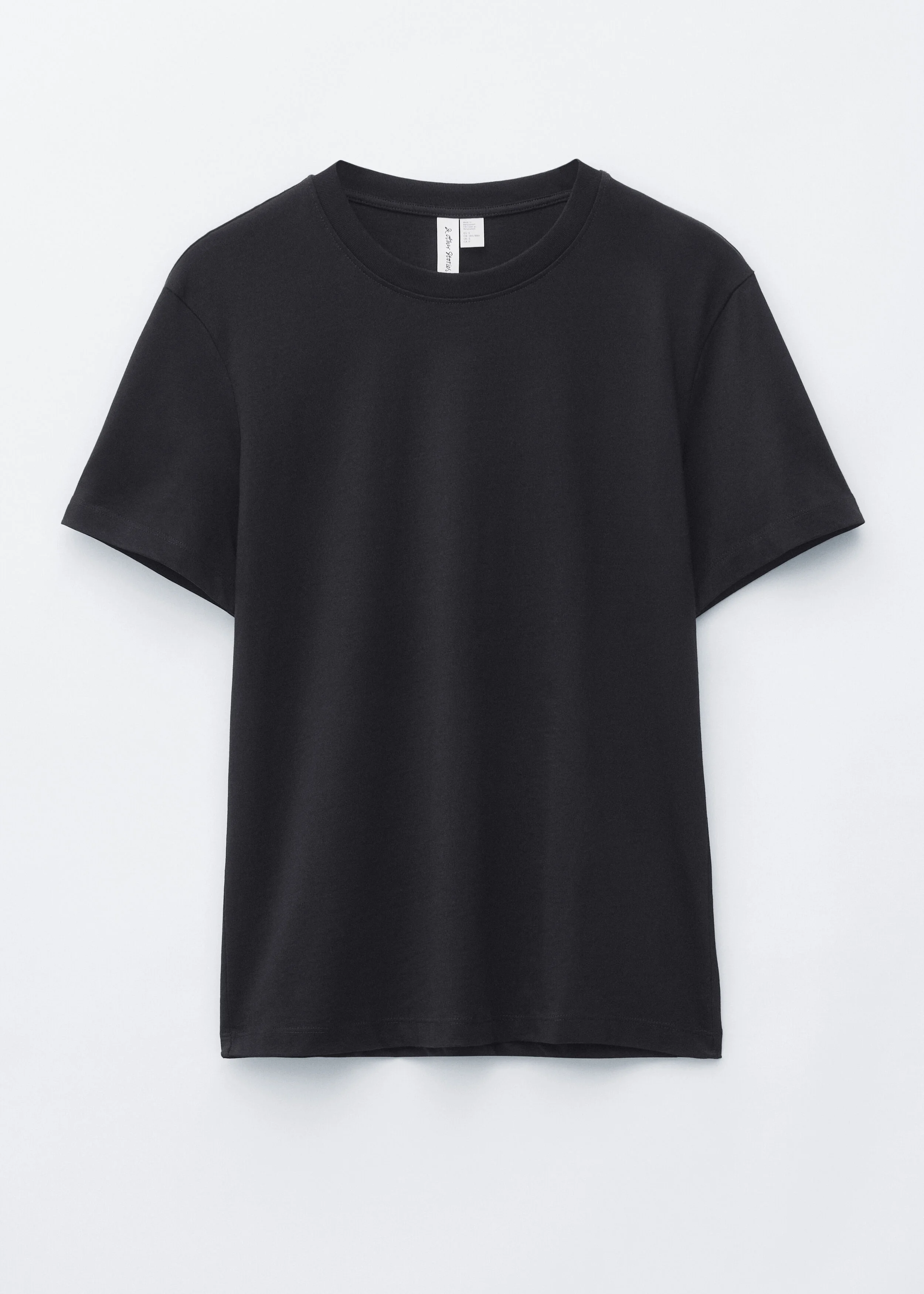Cotton Crew-Neck T-Shirt - 1