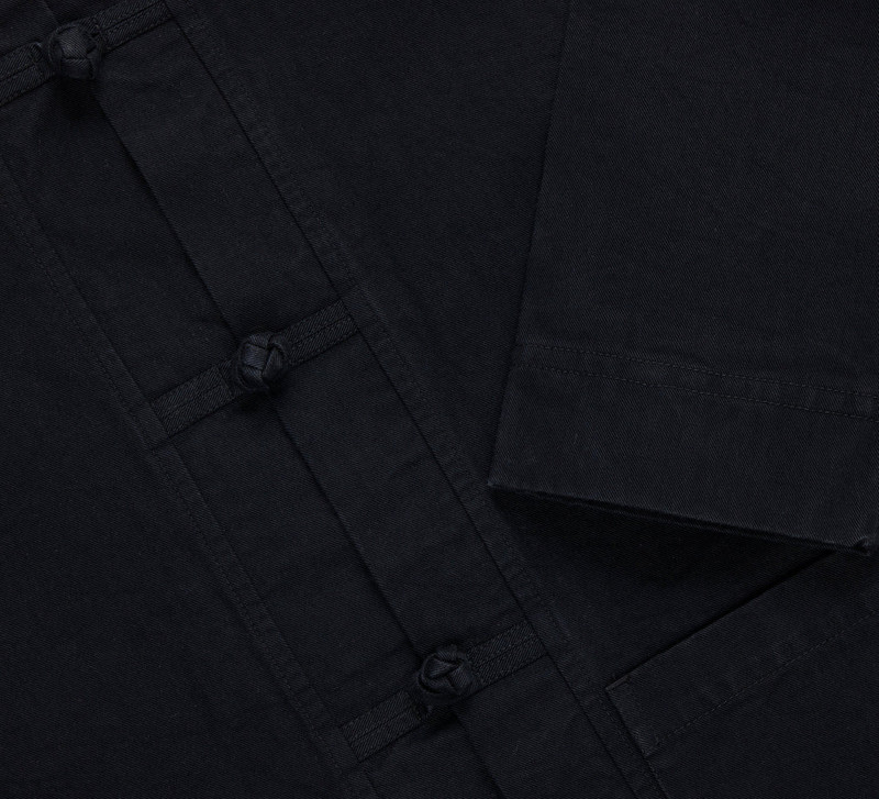 Kung Fu Jacket - Black Twill 4