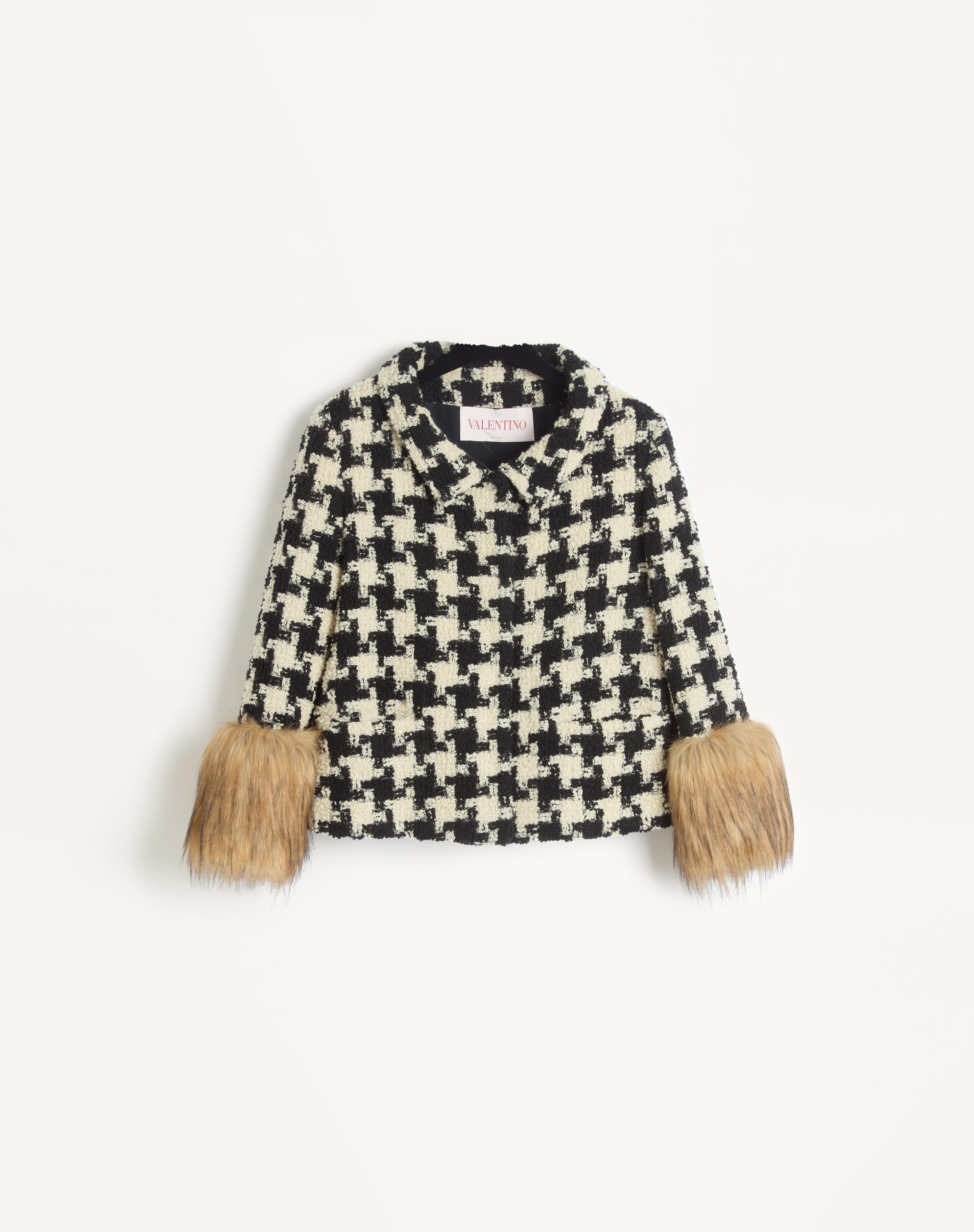 MACRO PIED DE POULE TWEED JACKET - 1