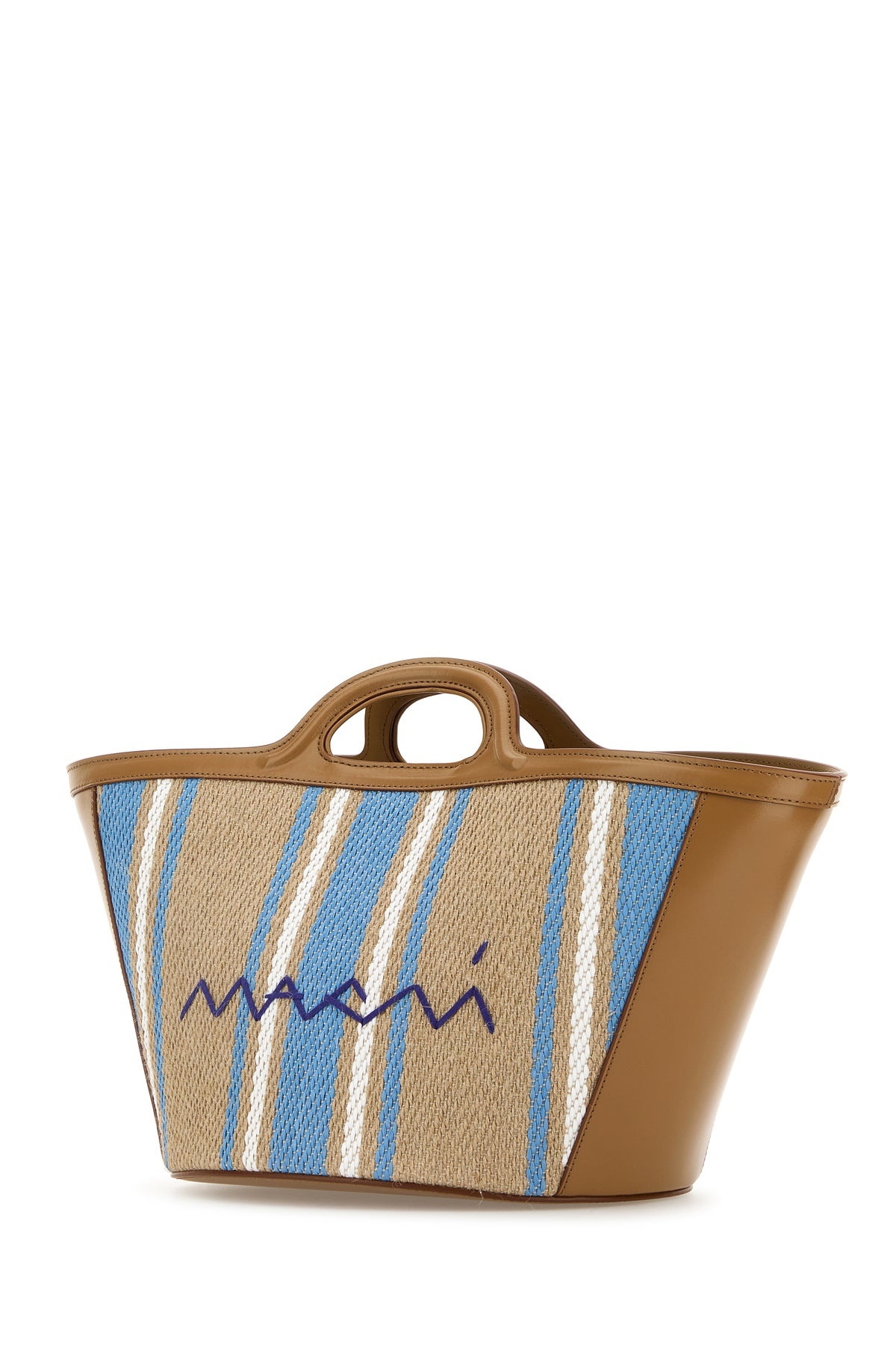 Embroidered canvas Tropicalia bucket bag - 2