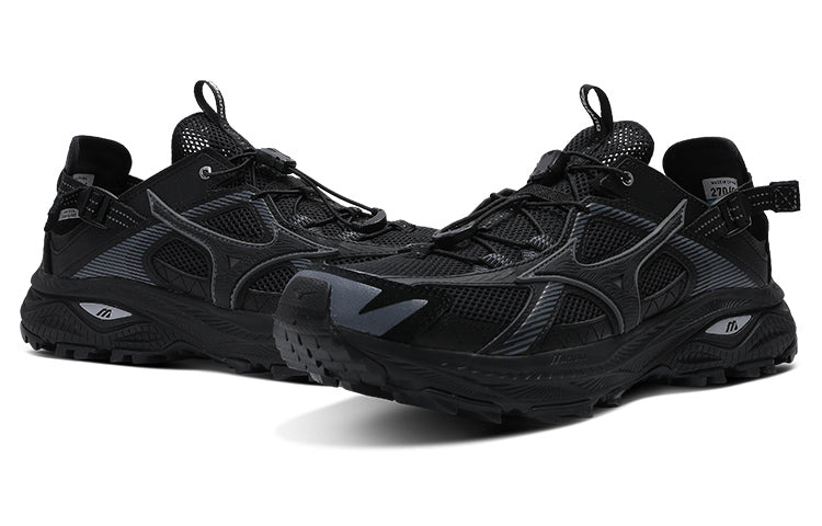 Mizuno Racer Trail SE 'Triple Black' D1GH241903 - 4