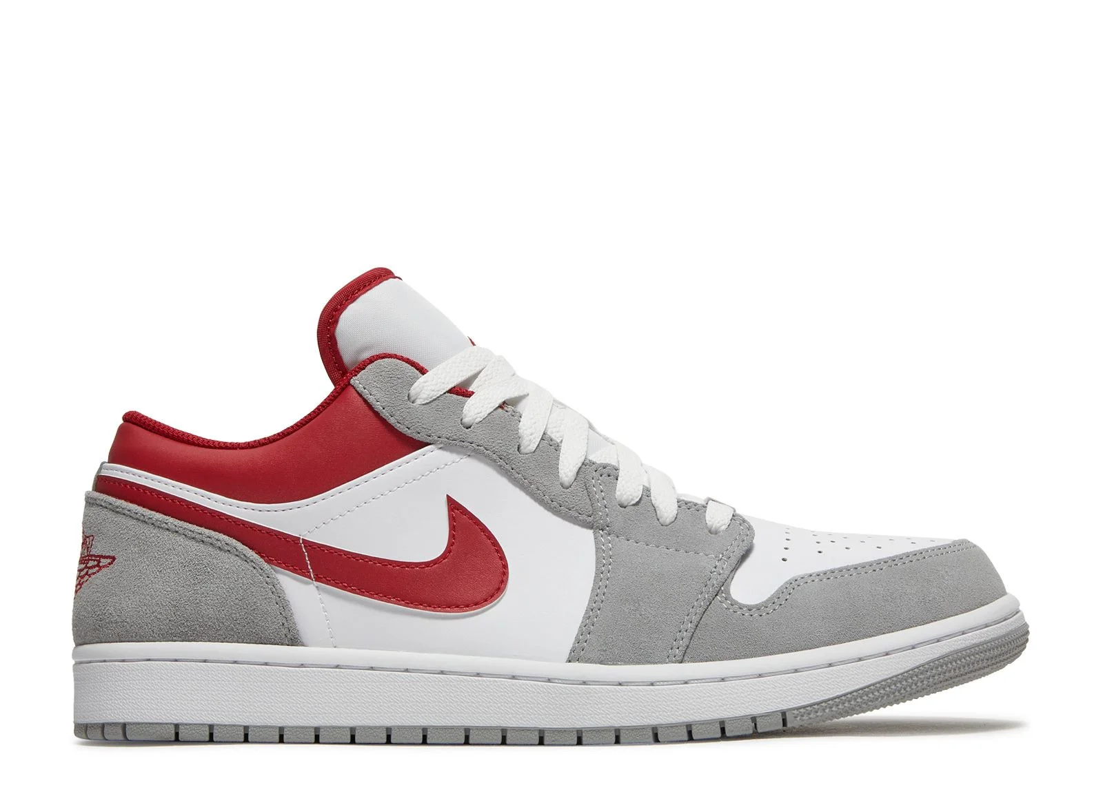 JORDAN 1 LOW SE 'LIGHT SMOKE GREY GYM RED' - 1