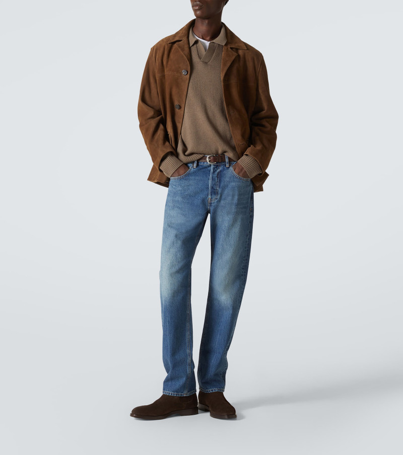 FRAME Mid-rise straight jeans outlook