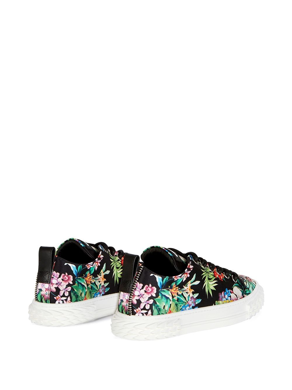 floral print sneakers - 3