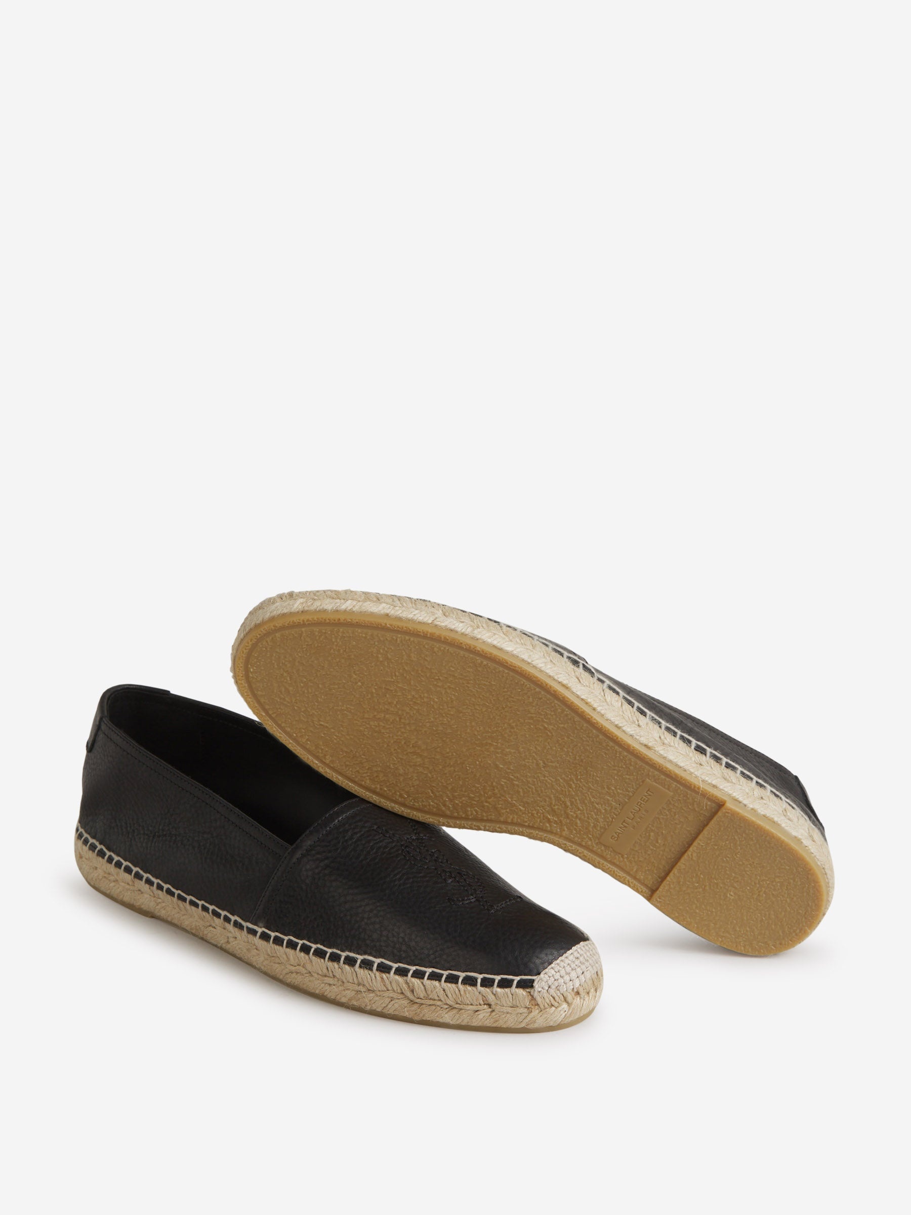 TOSCANO VOLANATO LEATHER ESPADRILLES - 4