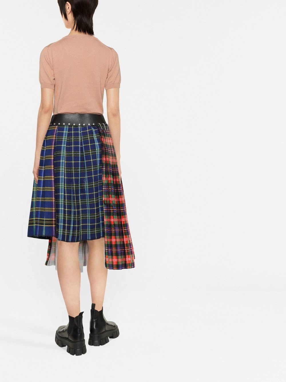 Orb-embroidered knitted top - 4