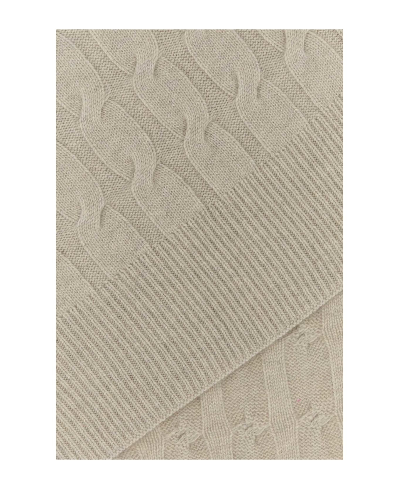 Sand Cashmere Rialto Scarf - 2