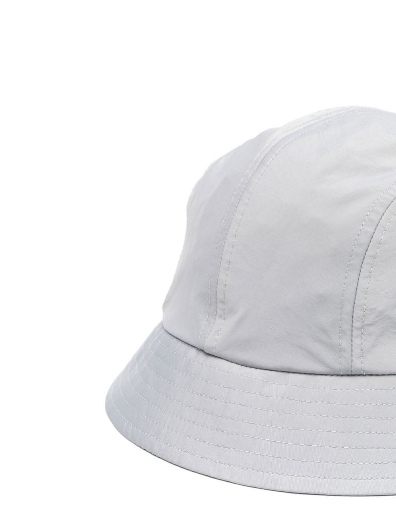 logo-patch bucket hat - 2