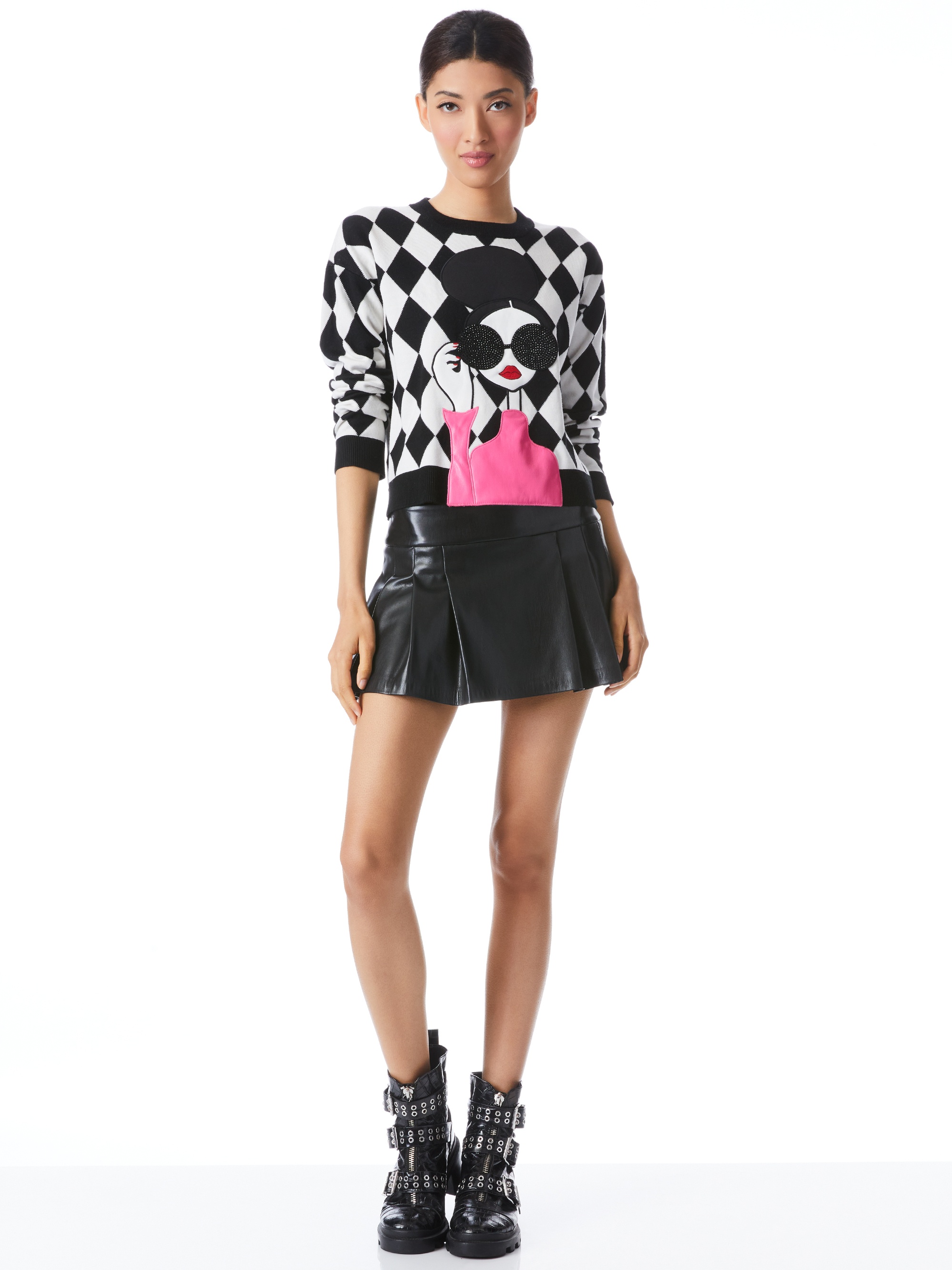 GLEESON STACE FACE PULLOVER - 4