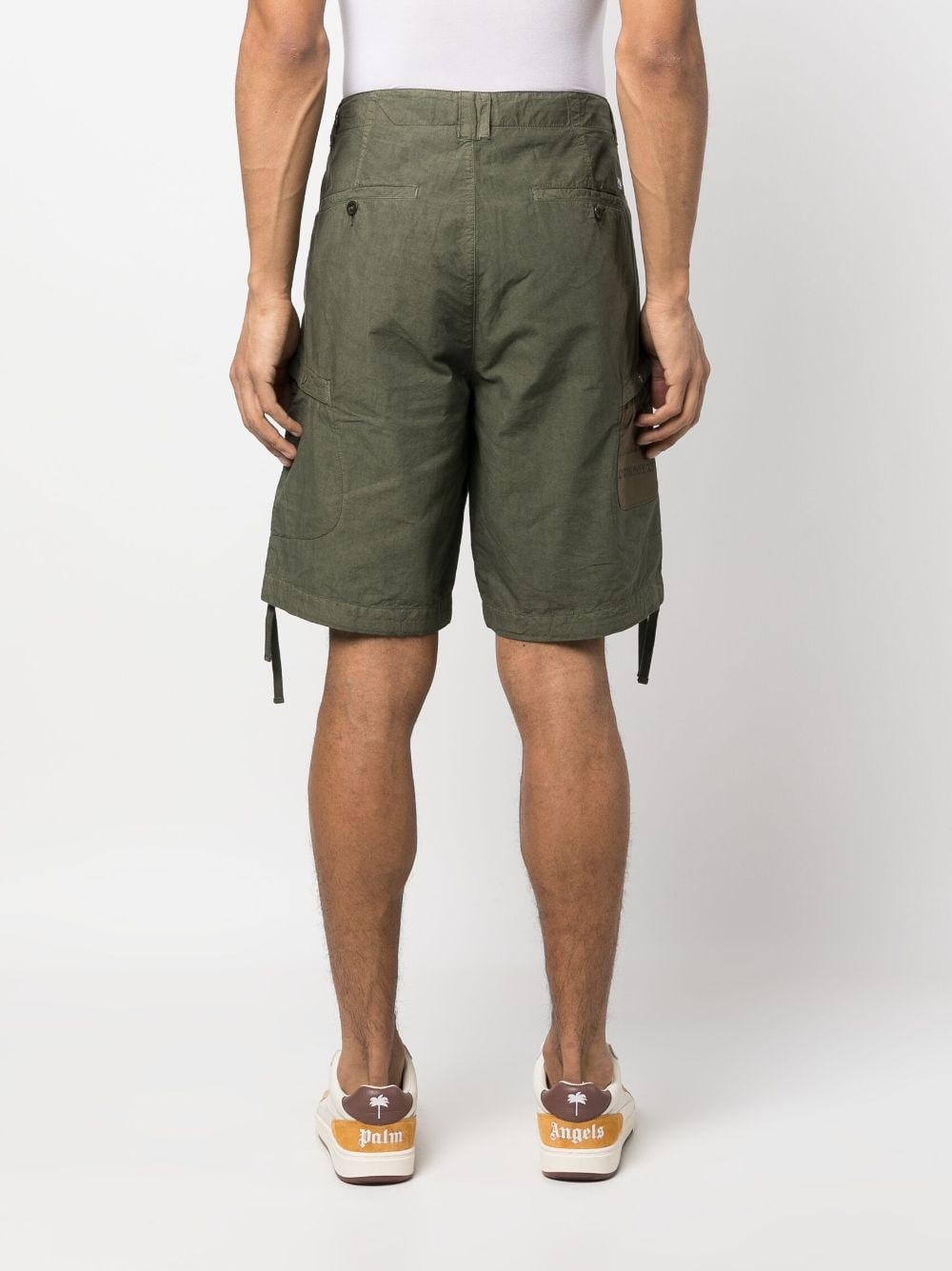 multi-pocket cotton Bermuda shorts - 4