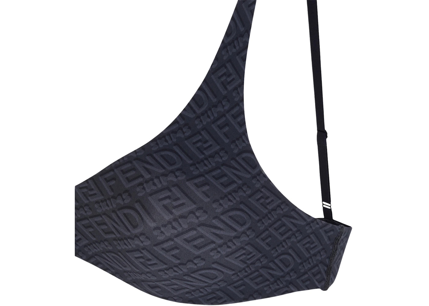 Fendi x SKIMS Pack of 2 Skimpy Scoop Bralette Black/California - 2