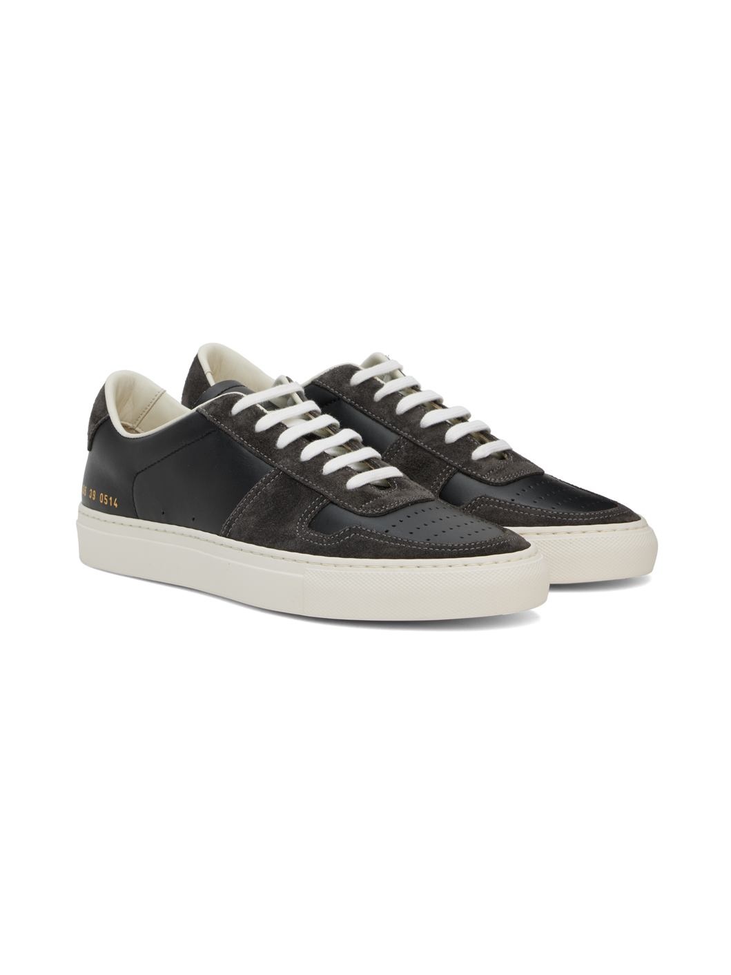 Black BBall Duo Sneakers - 4