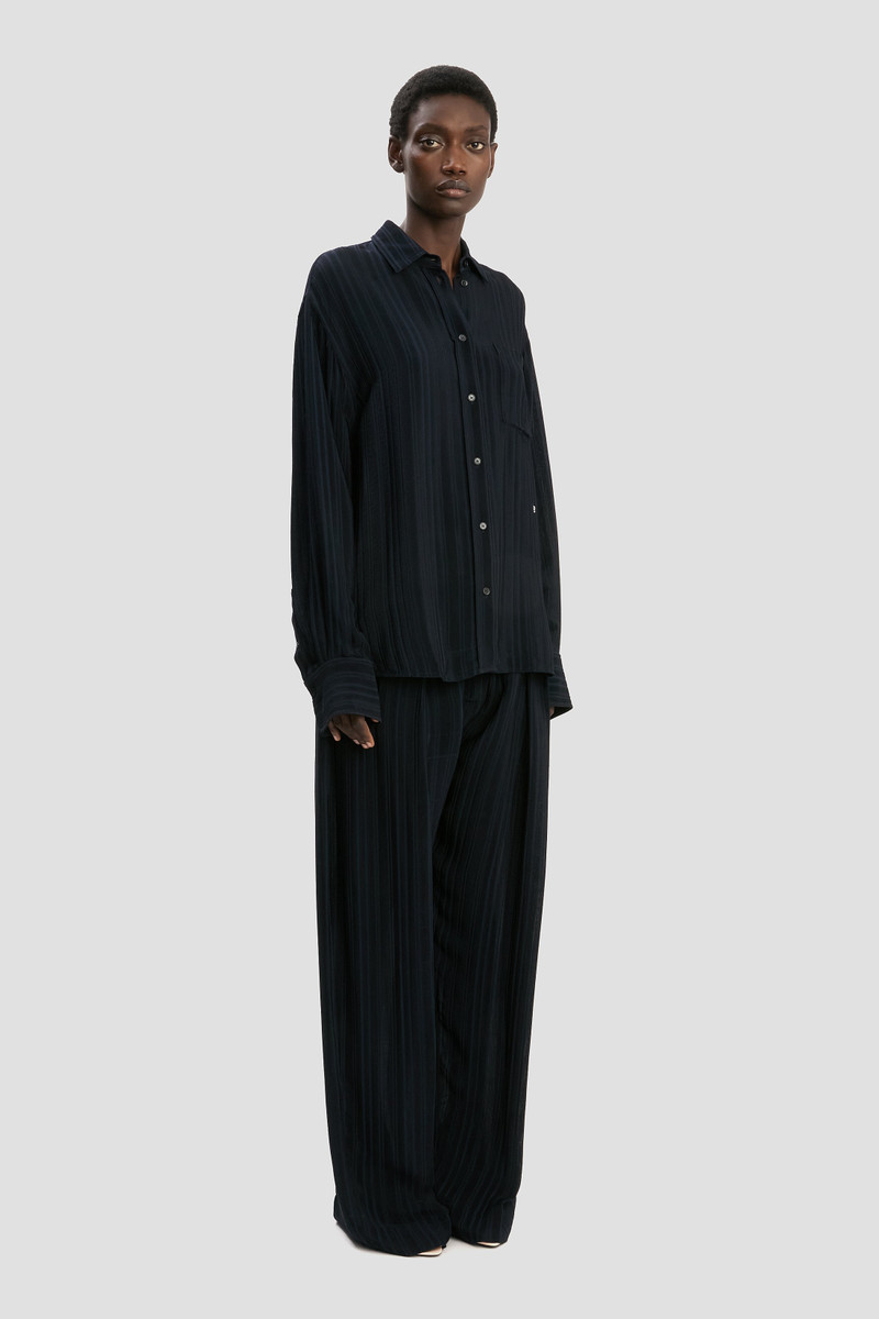 Pyjama Shirt In Navy 3