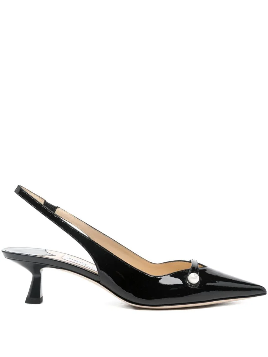 Jimmy Choo Amita Patent Leather Pumps - 1
