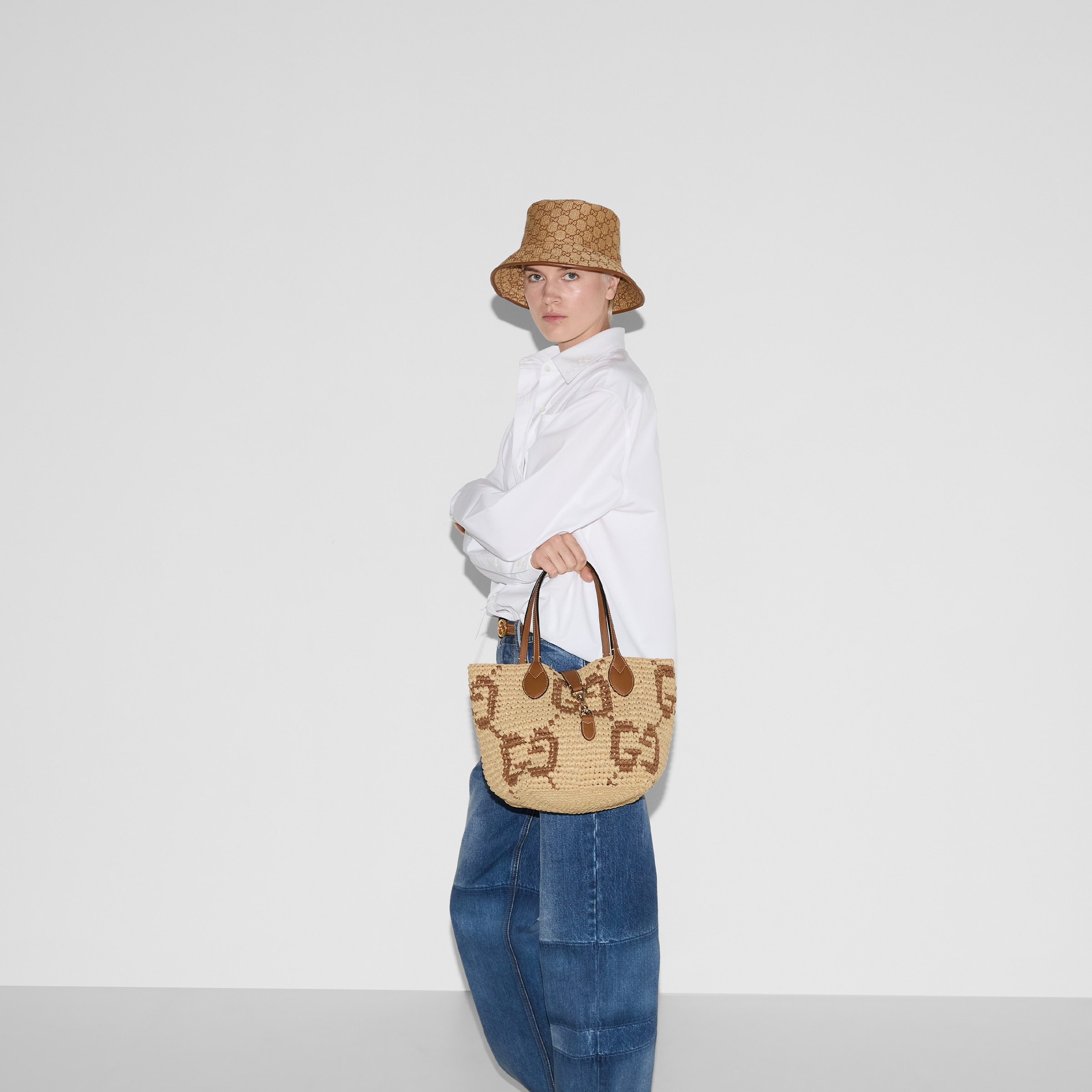 Mini GG tote bag - 3