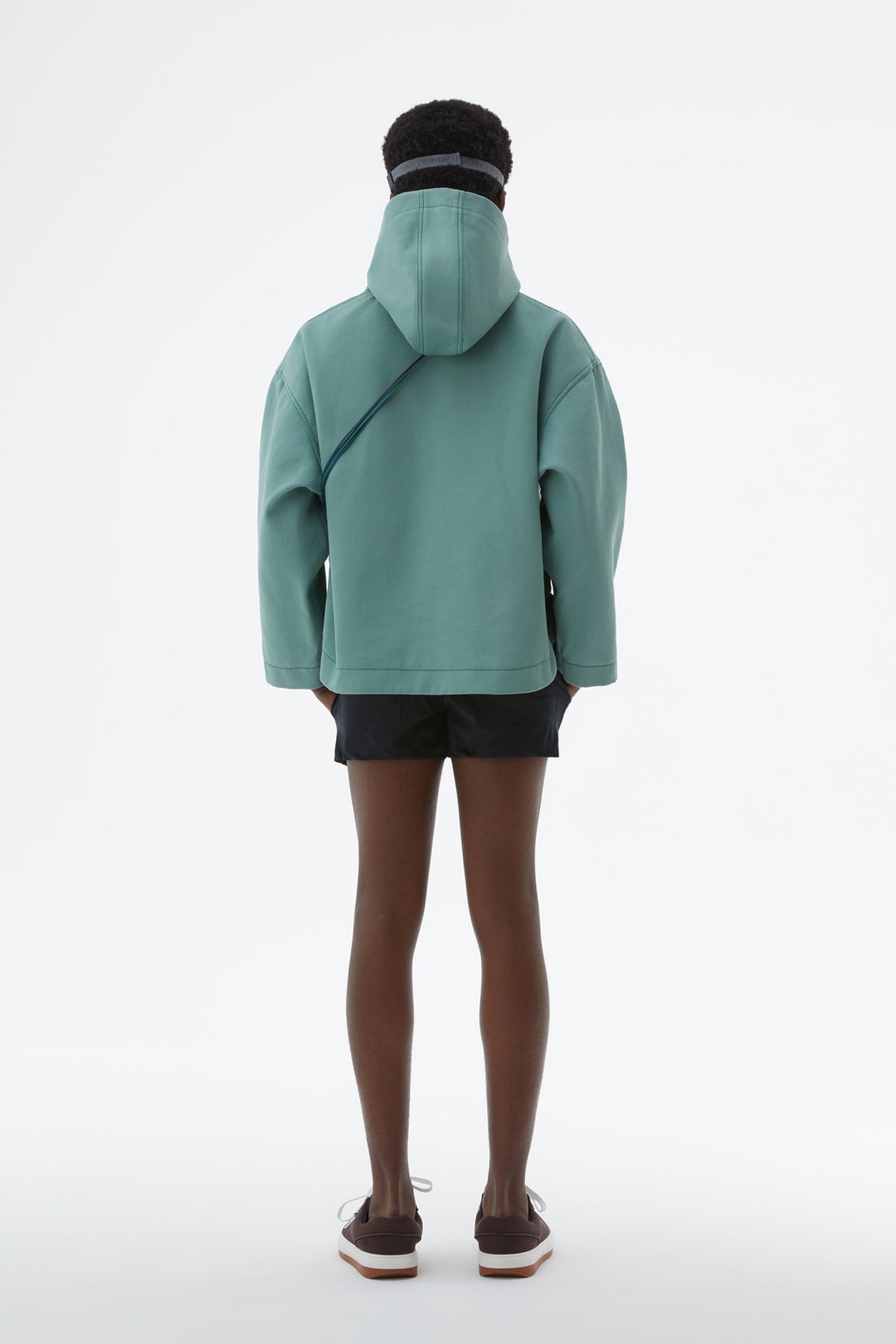 SAGE GREEN DOUBLE ANORAK JACKET - 4