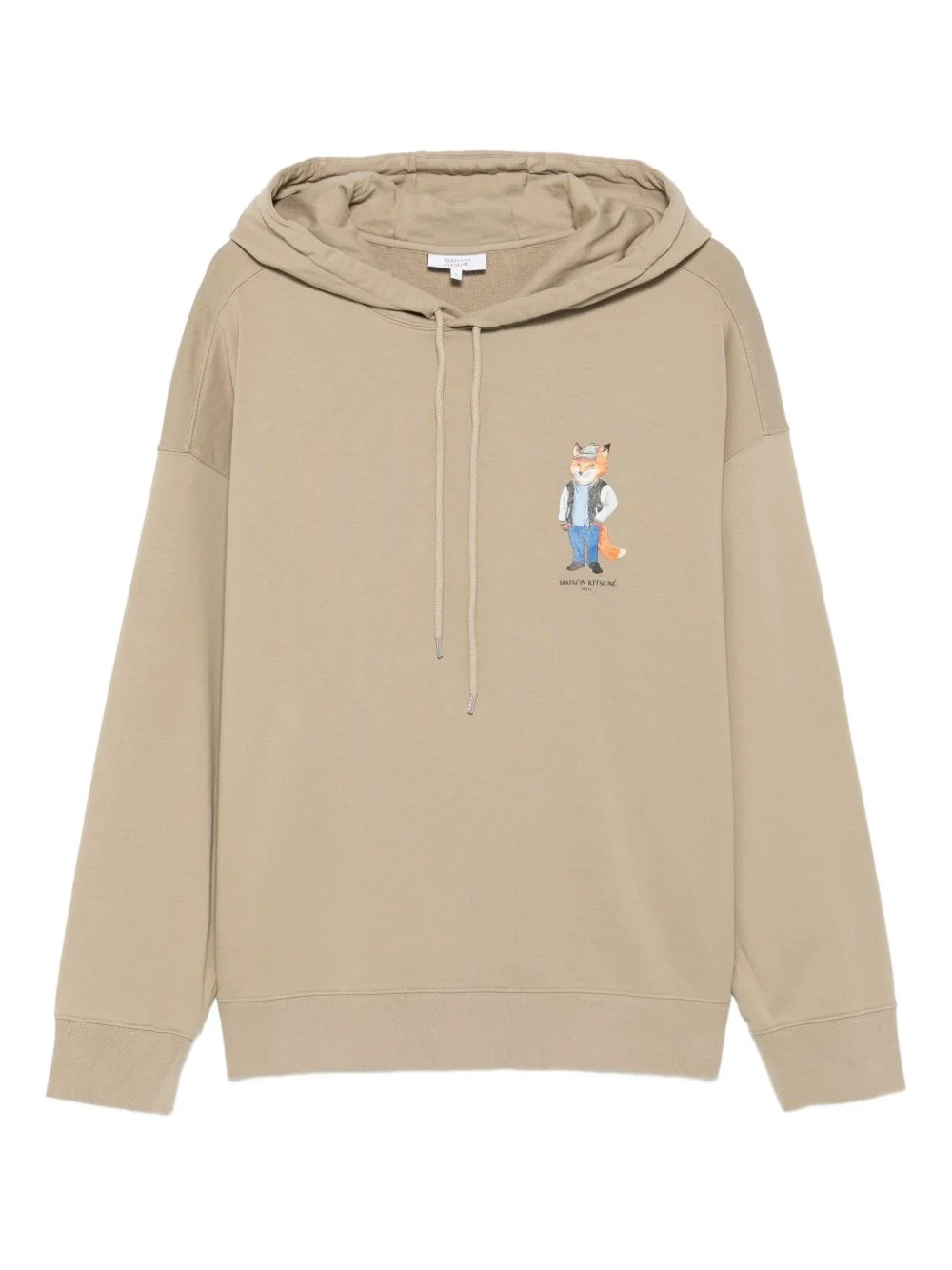 logo-print hoodie - 1